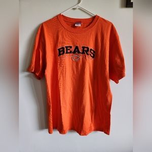Chicago bears orange shirt, mens size large